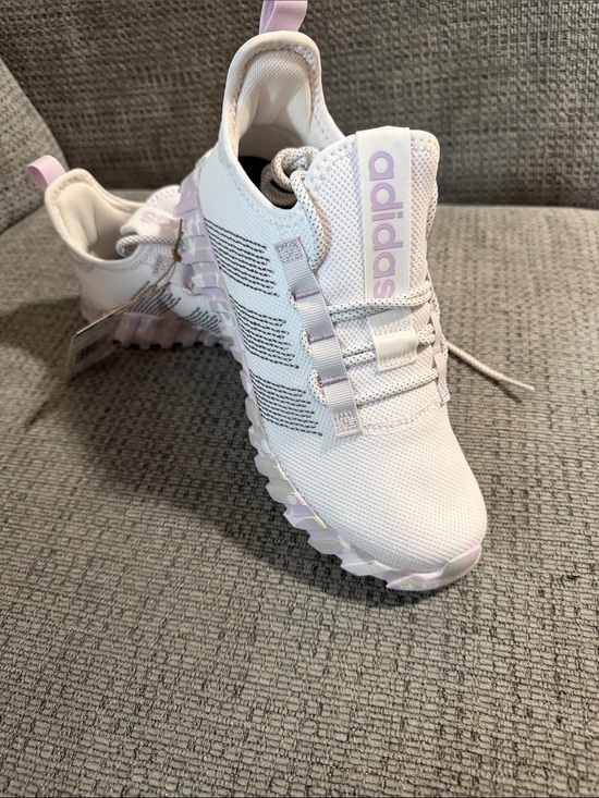 adidas Other - Adidas Kids White and Light Purple Sneakers Size 4